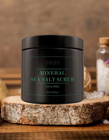 Mineral Sea Salt Scrub - Eucalyptus 16oz