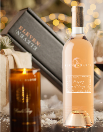 Happy Holidays Rosé of Syrah Gift Set